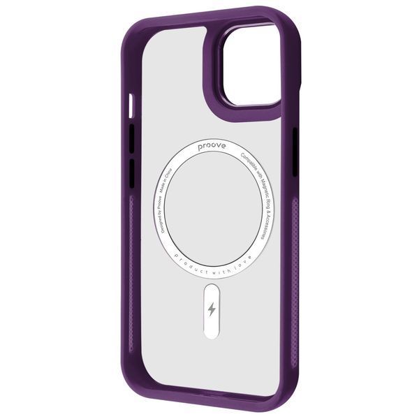 Калъф Proove Clear Essence Case with Magnetic Ring iPhone 14, Deep Purple
