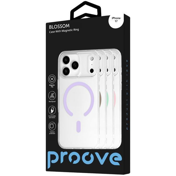 Калъф Proove Blossom Case with Magnetic Ring iPhone 17, Mint