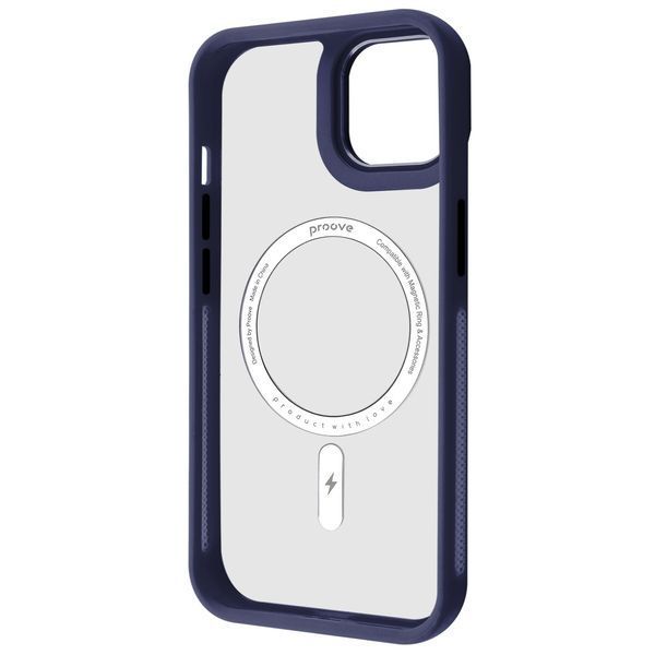 Калъф Proove Clear Essence Case with Magnetic Ring iPhone 14, Midnight Blue