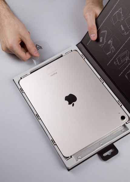 Стъклен протектор Proove Paper-like Installation Box iPad Air 11 2024/Air 11 2025, Transparent