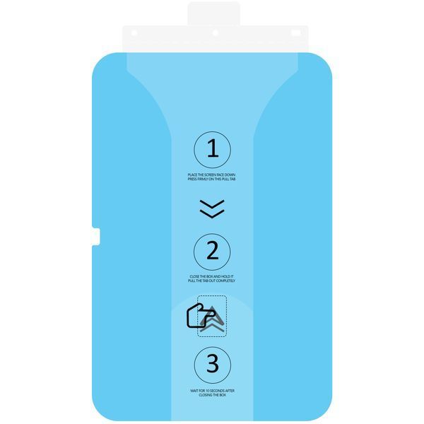 Стъклен протектор Proove Paper-like Installation Box iPad Air 11 2024/Air 11 2025, Transparent
