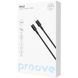 Кабел Proove Nylo Type-C to Type-C 100W (1.5m), Black