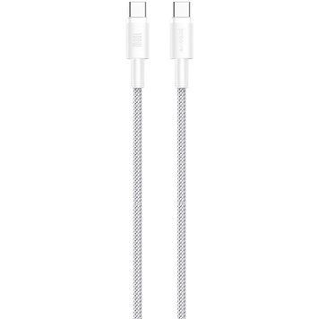 Кабел Proove Nylo Type-C to Type-C 100W (1.5m), White
