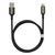 Кабел Proove Dense Metal USB to Micro USB 2.4A (1m), Black