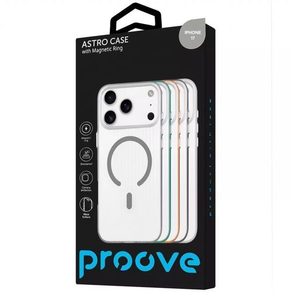Калъф Proove Astro Case with Magnetic Ring iPhone 17, White