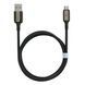 Кабел Proove Dense Metal USB to Micro USB 2.4A (1m), Black