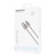 Кабел Proove Dense Metal USB to Micro USB 2.4A (1m), White