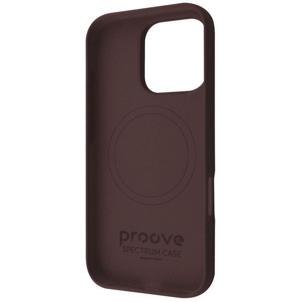 Калъф Proove Spectrum Case with Magnetic Ring iPhone 16 Pro, Choco Mousse