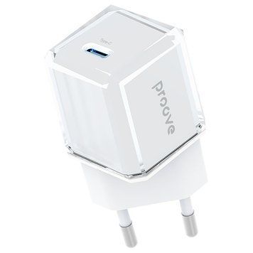Адаптер Proove Pure GaN 30W (Type-C), White
