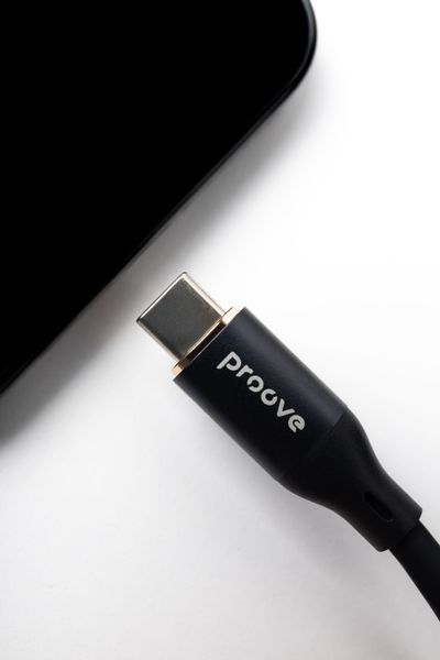 Кабел Proove PowerFull Type-C to Type-C 100W (1.5m), Black
