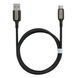 Кабел Proove Dense Metal USB to Type-C 2.4A (2m), Black
