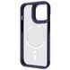 Калъф Proove Clear Essence Case with Magnetic Ring iPhone 14 Pro, Midnight Blue