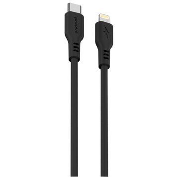 Кабел Proove Rebirth Type-C to Lightning 27W (1m), Black