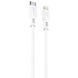 Кабел Proove Rebirth Type-C to Lightning 27W (1m), White