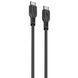 Кабел Proove Rebirth Type-C to Type-C 60W (1m), Black