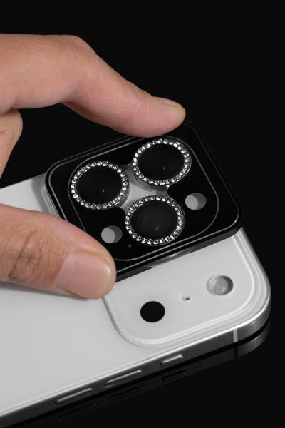 Стъклен протектор за камера Proove VS1 iPhone 17, Black