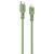 Кабел Proove Rebirth Type-C to Type-C 60W (1m), Green