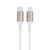 Кабел Proove Flex Metal Type-C to Lightning 27W (1m), White