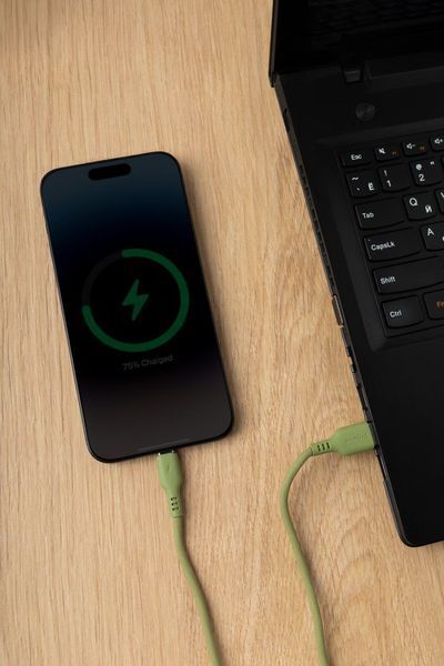 Кабел Proove Rebirth USB to Lightning 2.4A (1m), Black