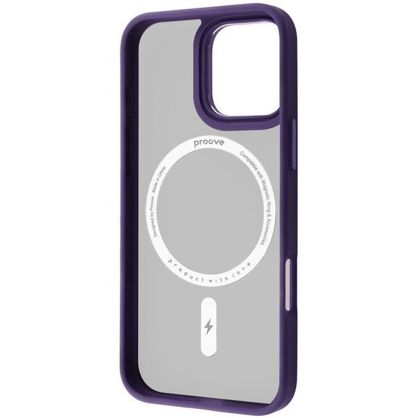 Калъф Proove Essence Case with Magnetic Ring iPhone 16 Pro, Deep Purple