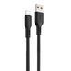 Кабел Proove Rebirth USB to Lightning 2.4A (1m), Black