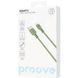 Кабел Proove Rebirth USB to Lightning 2.4A (1m), Green
