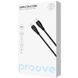 Кабел Proove Simple Silicone Type-C to Lightning 27W (1m), Black