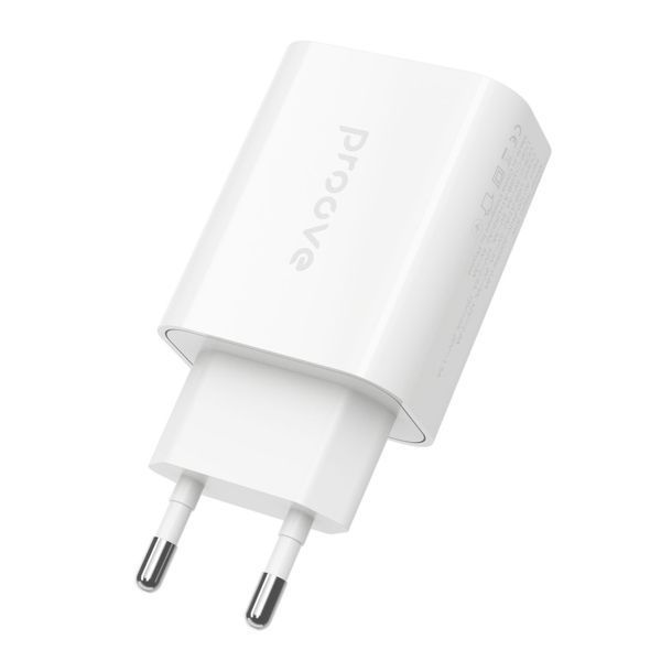 Адаптер Proove Rapid 30W (2 USB + Type-C), White