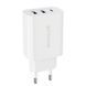 Адаптер Proove Rapid 30W (2 USB + Type-C), White