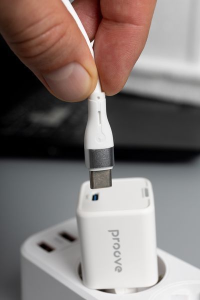 Кабел Proove Soft Silicone USB to Type-C 3A (2m), Black
