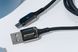 Кабел Proove Flex Metal USB to Micro USB 2.4A (1m), Black