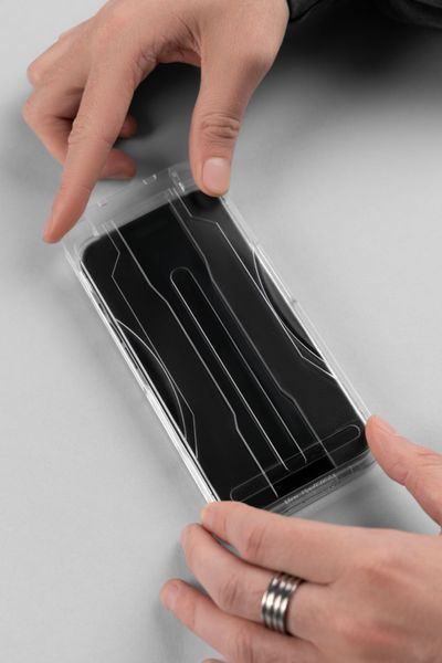 Стъклен протектор Proove Privacy 360 Installation Box iPhone 17 Air, Black