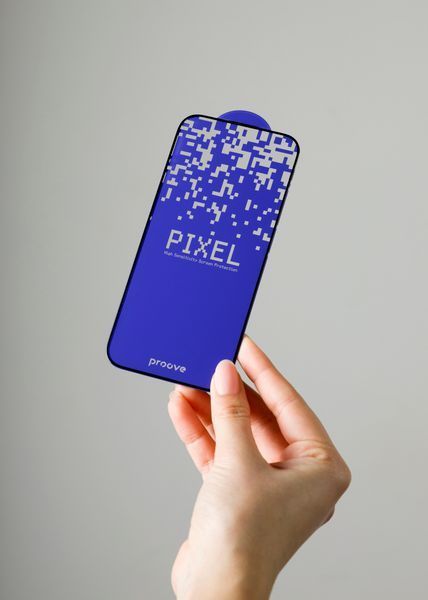 Стъклен протектор Proove Pixel iPhone 13/13 Pro/14/16e, Black