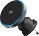 Стойка с безжично зареждане Proove Car Mount With Wireless Charger Titanium Circle Qi2 15W, Gray