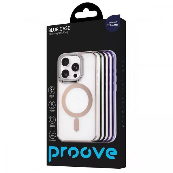 Калъф Proove Blur Case with Magnetic Ring iPhone 12 Pro Max, Deep Purple