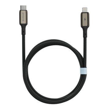 Кабел Proove Dense Metal Type-C to Lightning 27W (1m), Black