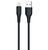Кабел Proove GridLine USB to Lightning 2.4A (1m), Black