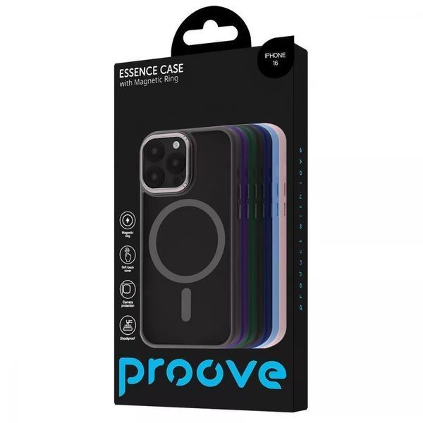 Калъф Proove Essence Case with Magnetic Ring iPhone 16E, Pink Sand