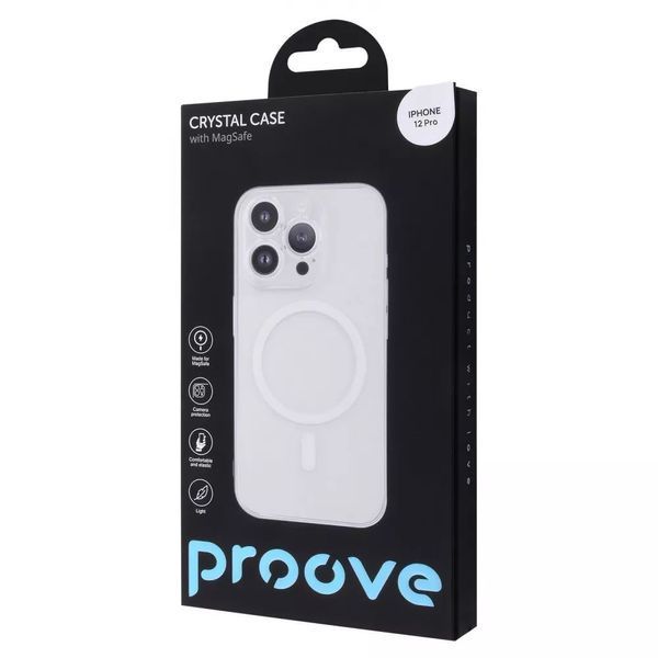 Калъф Proove Crystal Case with Magnetic Ring iPhone 12 Pro, Transparent