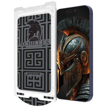 Стъклен протектор Proove Achilles Installation Box iPhone 17 Air, Black