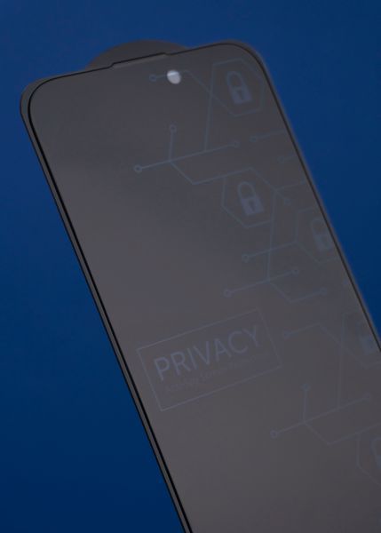 Стъклен протектор Proove Privacy iPhone 15, Black