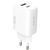 Адаптер Proove Silicone Power 2 30W (Type-C + USB), White