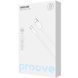 Кабел Proove GridLine USB to Type-C 3A (1m), White