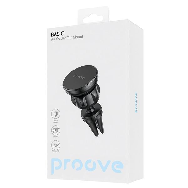 Стойка Proove Car Holder Basic Air Outlet Car Mount, Black