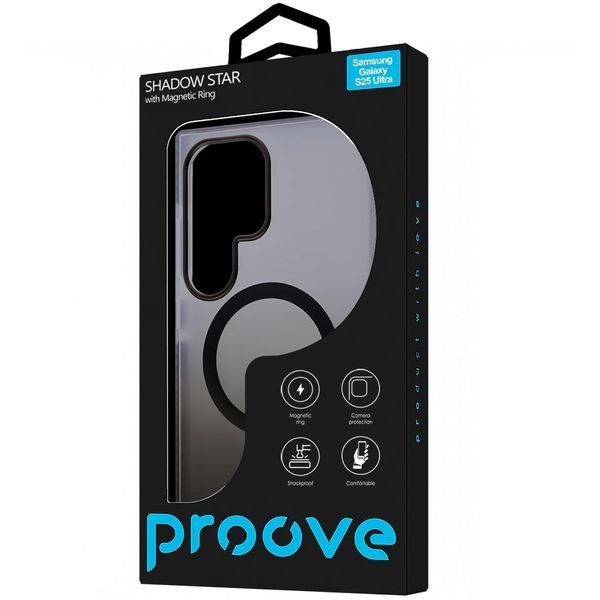 Калъф Proove Shadow Star Case with Magnetic Ring Samsung Galaxy S25 Ultra, Gray