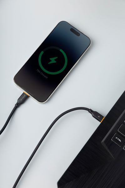 Кабел Proove Jelly Silicone Type-C to Lightning 27W (1m), Black