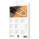 Кабел Proove AirLine Type-C to Type-C 60W (1m), White