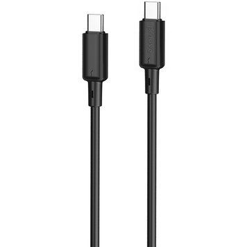 Кабел Proove AMP Lite Type-C to Type-C 60W (1m), Black