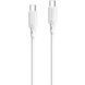 Кабел Proove AMP Lite Type-C to Type-C 60W (1m), White