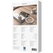 Кабел Proove Simple Silicone Type-C to Type-C 60W (1m), White
